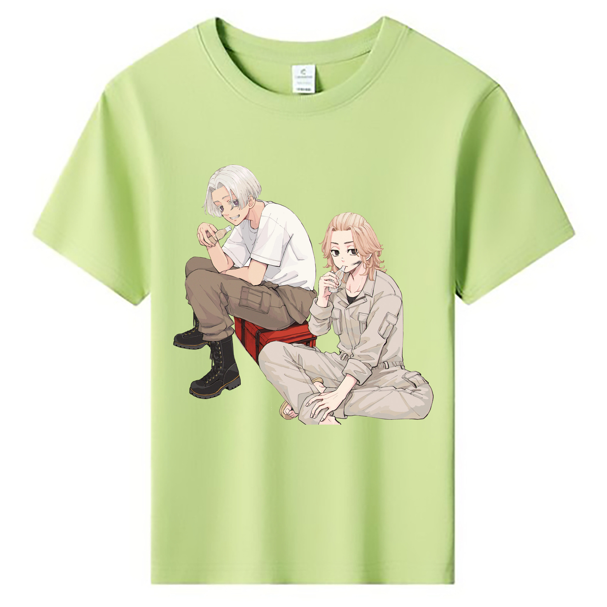 （画像用） 東京リベンジャーズ Tokyo Revengers 綿100％キッズTシャツ（フロントプリント）